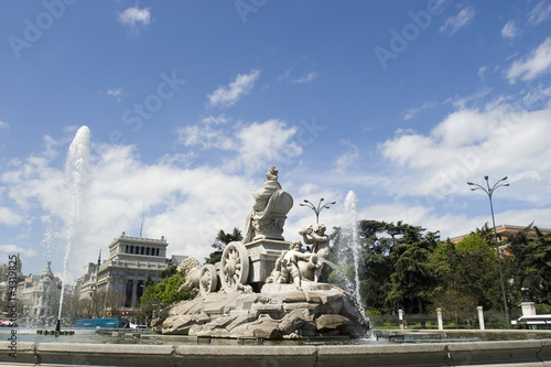 cibeles fountain at 160 degrees angle