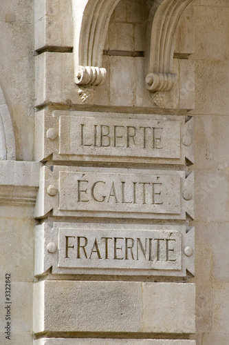 liberté, égalité, fraternité