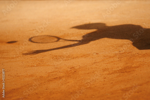 Naklejka tennis terre battue