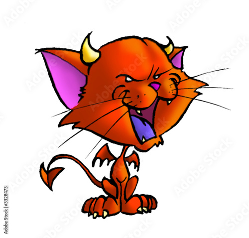 chat diabolique
