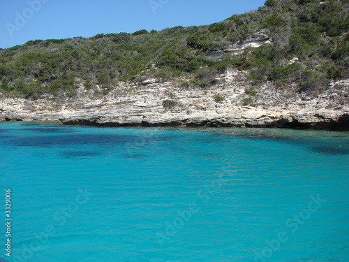 lagon sur bonifacio