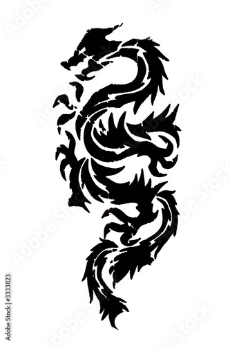dragon noir © choucashoot