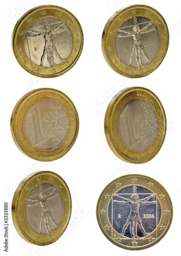 Wallpaper Mural 1 euro münze Torontodigital.ca