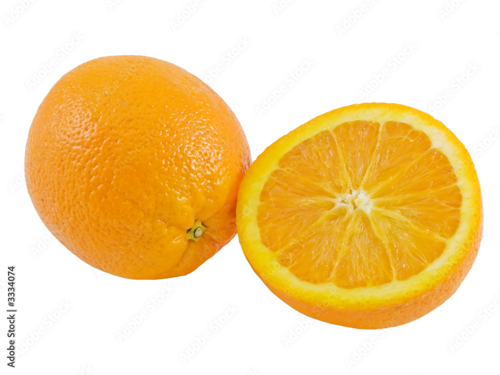 sliced orange sliced orange