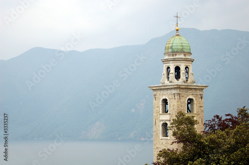 rising over lugano