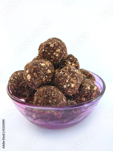 fruity chocolate truffles
