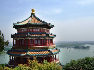 Fototapete Peking Sommerpalast in Peking am See  © Bithja Isabel Gehrke