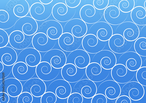 spiral vector pattern.