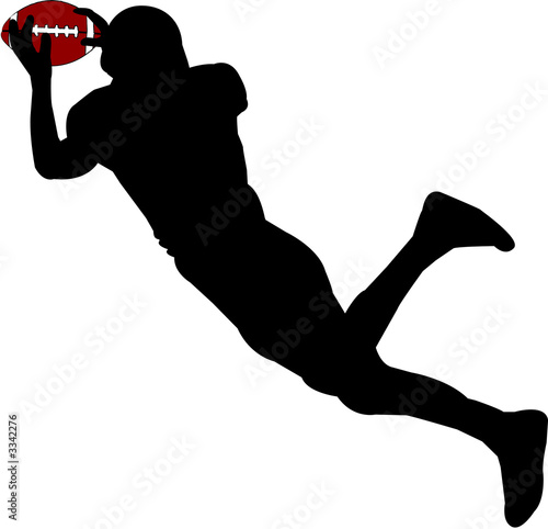 american football silhouette