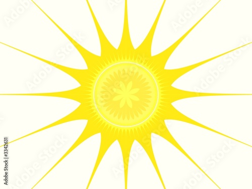 fractal - sun
