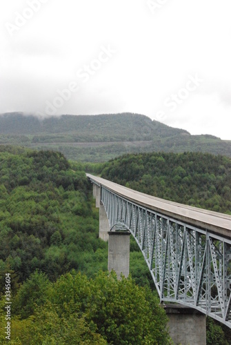 a bridge in the valley
