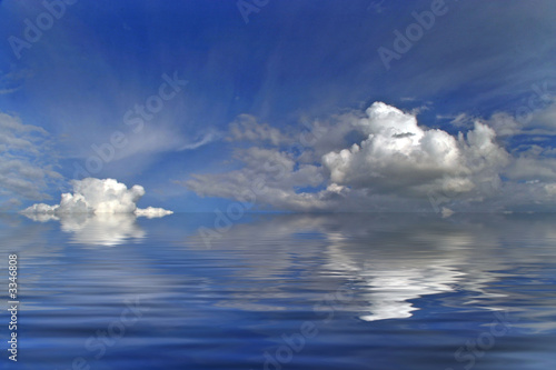 sky water and clouds © jpcasais