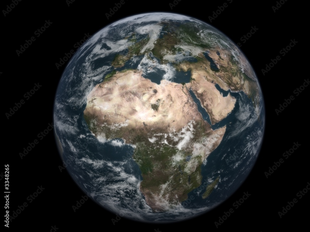 realistic 3d earth 