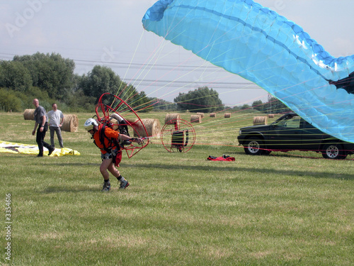 decollage paramoteur photo