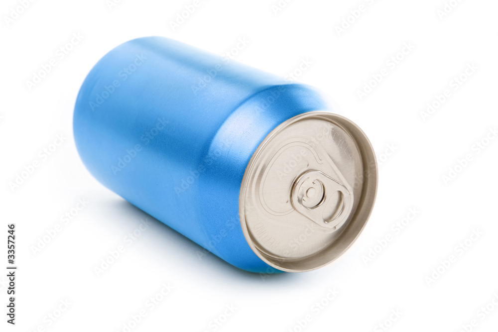 blue blank soda can blue blank soda can