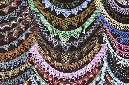 Fotografie beadwork background