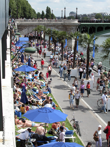 Photography paris plage