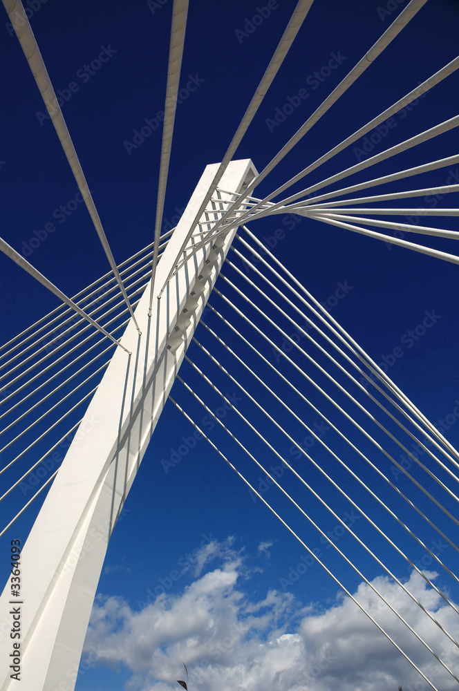 Obraz premium bright new bridge