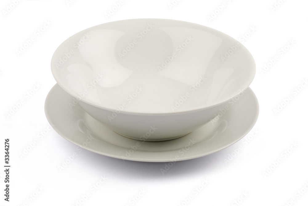 bowl on plate bowl on plate