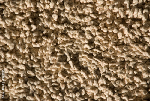closeup of twisty wool carpet