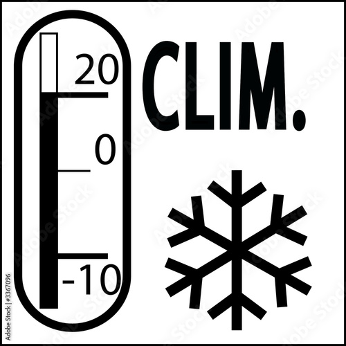 pictogramme climatisation