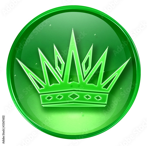 crown icon. (with clipping path) photo
