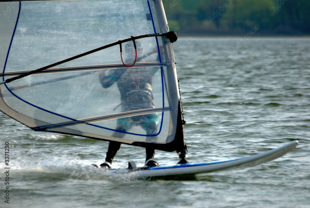 Naklejka premium windsurfer