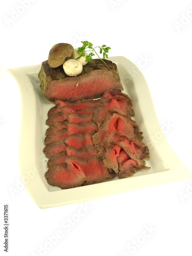 roast beef platte photo