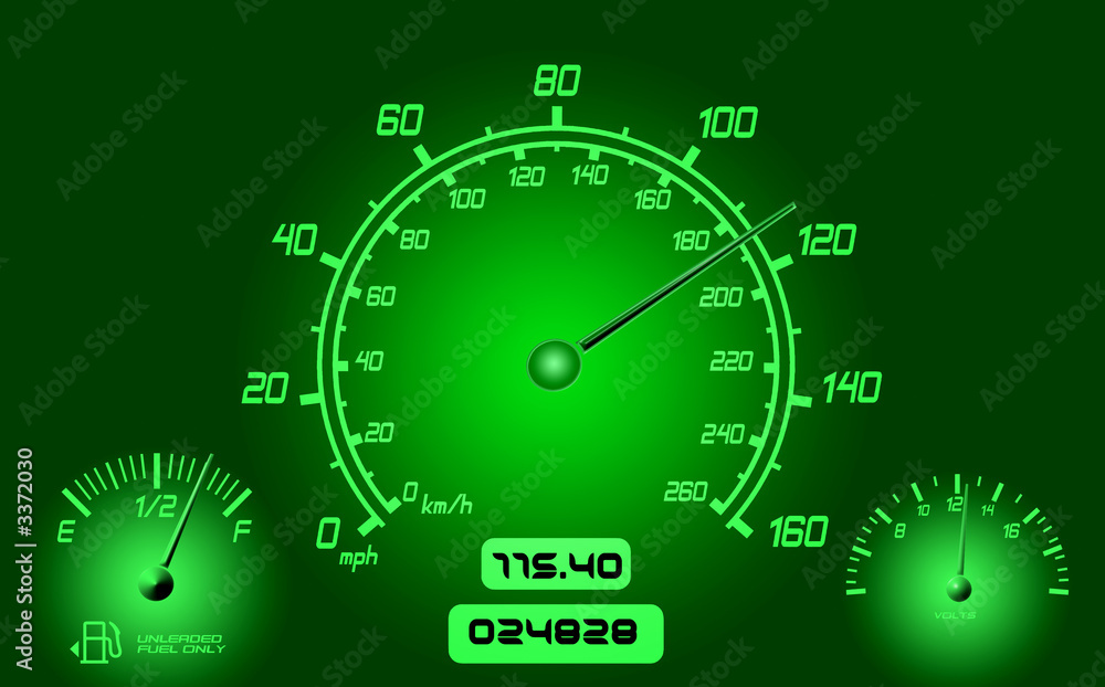 Fototapeta premium car gauges