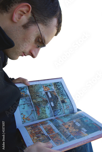 reading comics