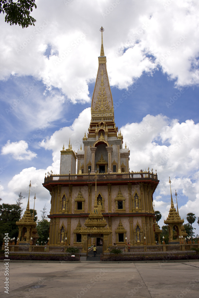 Naklejka premium wat chalong.