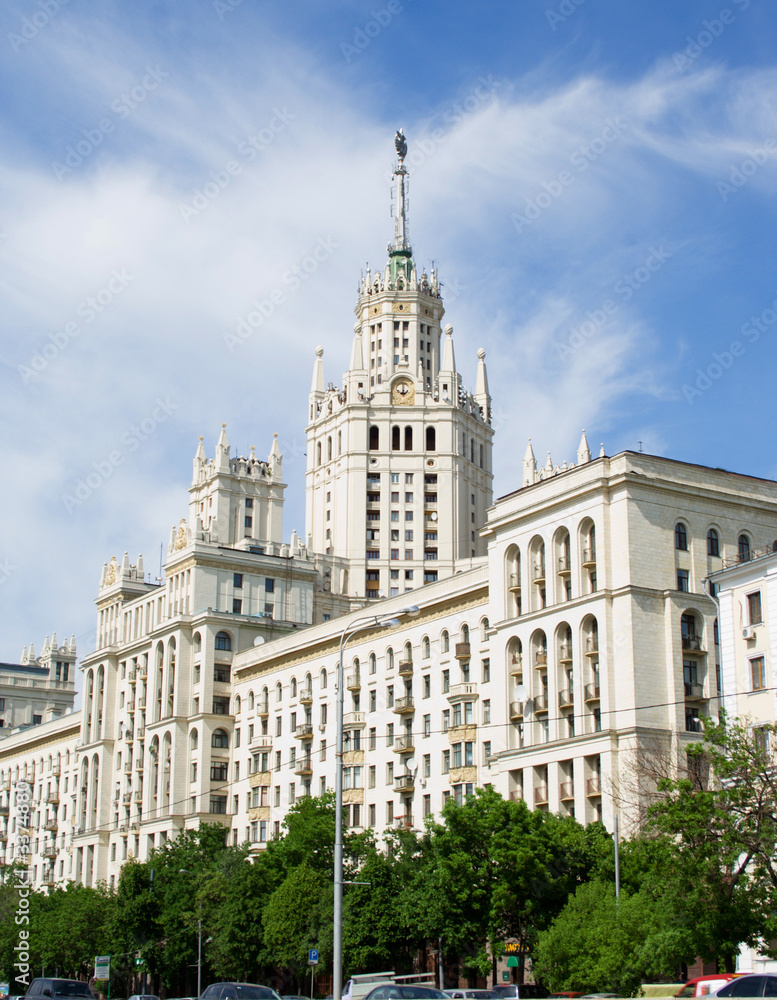 the house on quay, moscow, russia