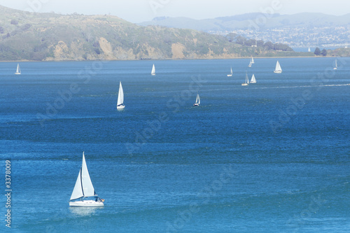 Photography yachts in san francisco bay