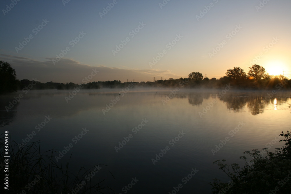 misty morning