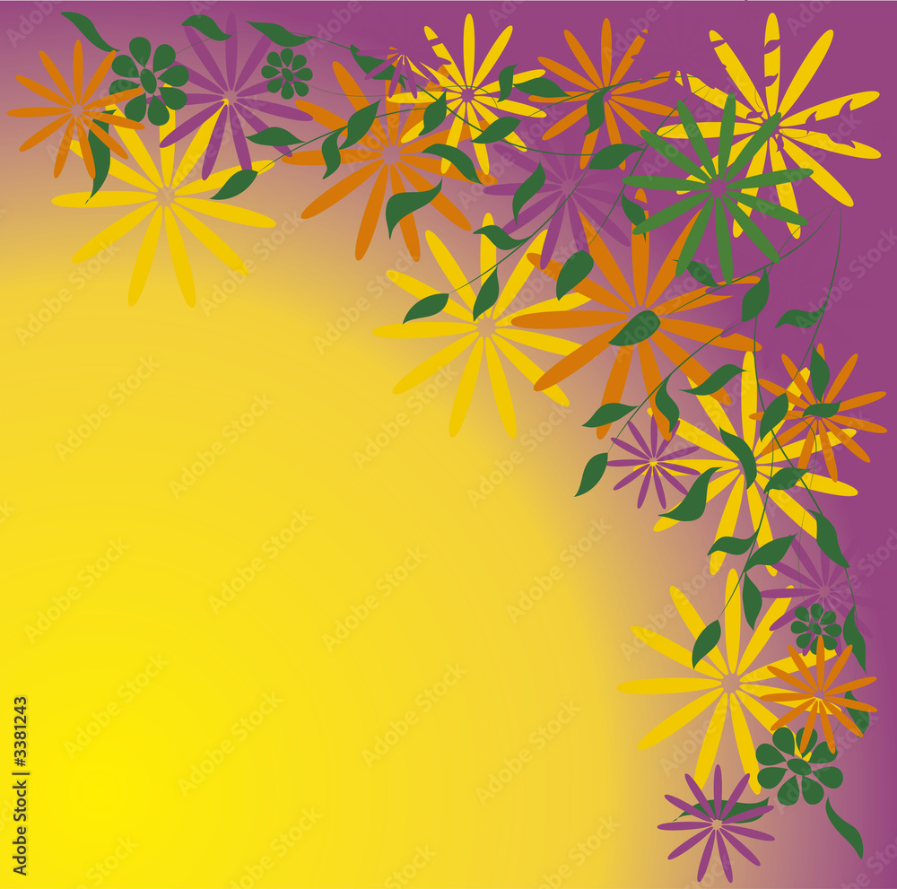 floral background floral background