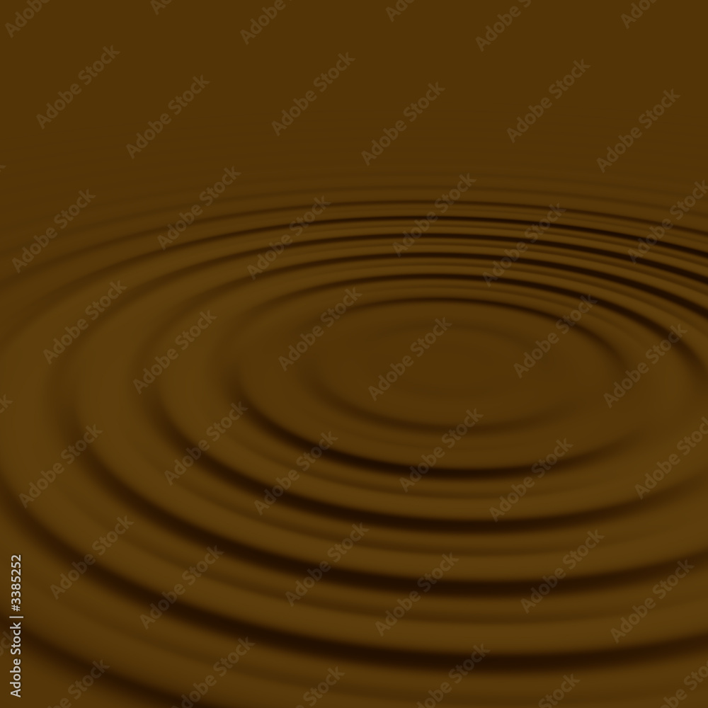 coffee or chocolate ripples