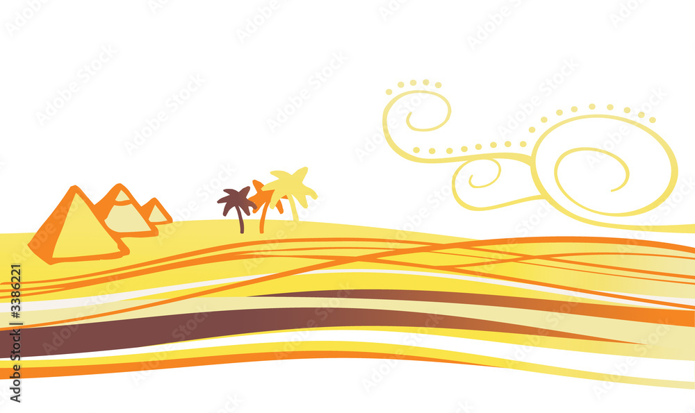 Obraz premium décor egypte