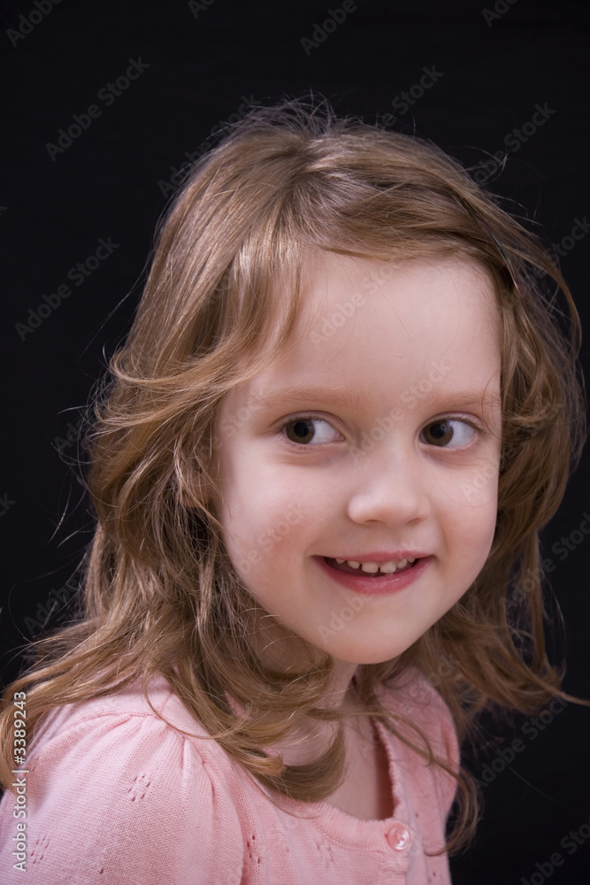 smiling girl smiling girl