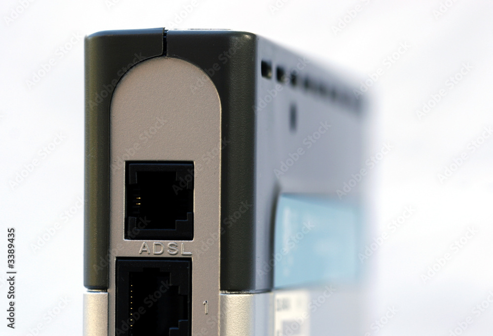 Obraz premium adsl router