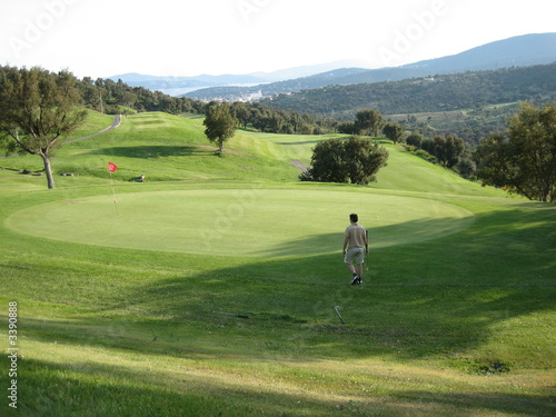 golf view photo