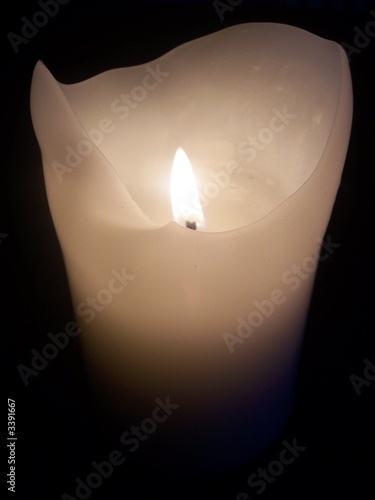candle in the dark