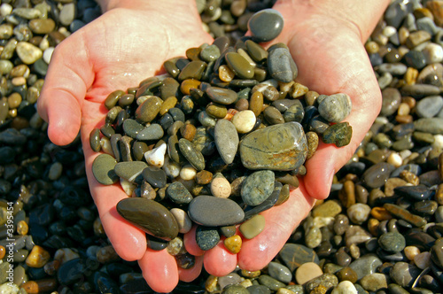 handful of stones photo