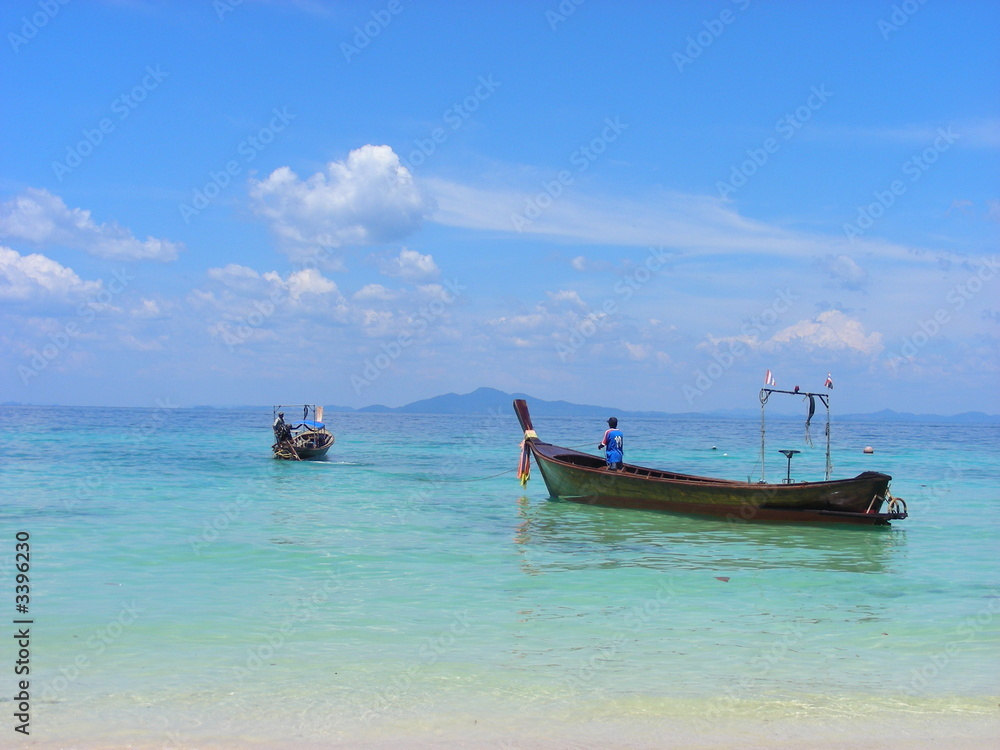 touriste boat - thailand - asia