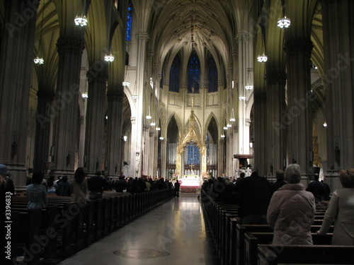 worship in cathedral