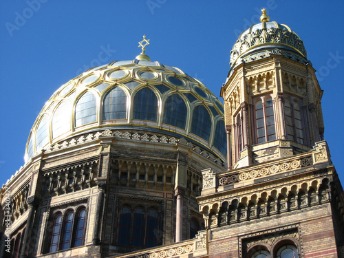 Canvas Print jüdische synagoge in berlin