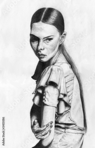 falmenco dancer drawing