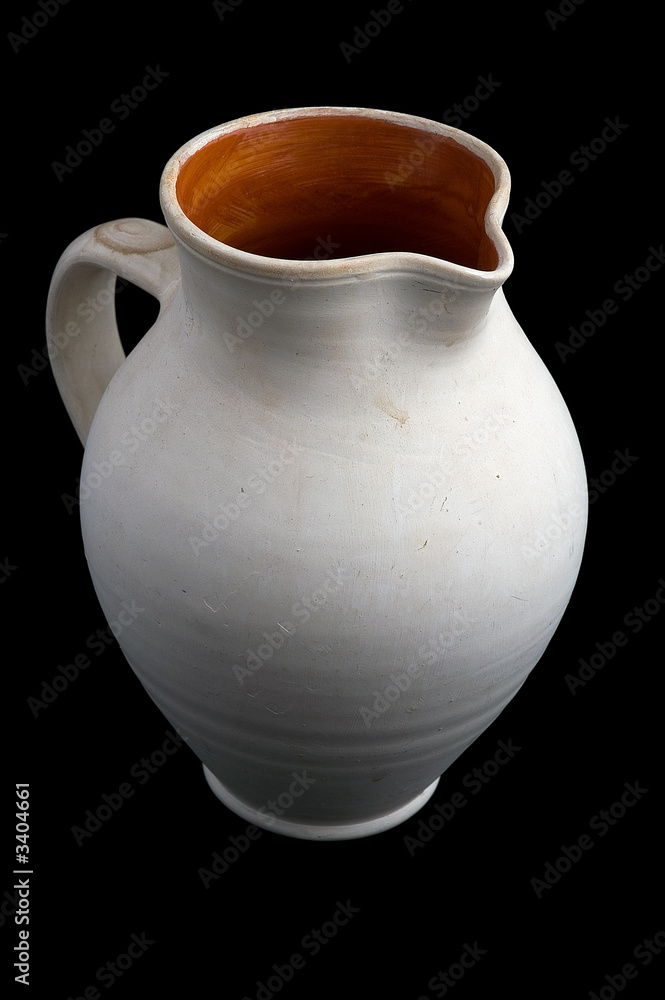 ceramic white jug