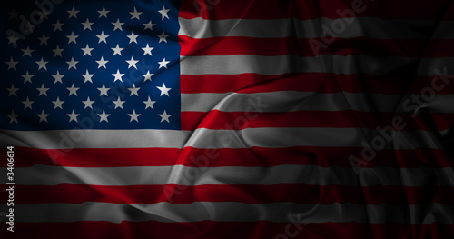 Fotomural silk american flag