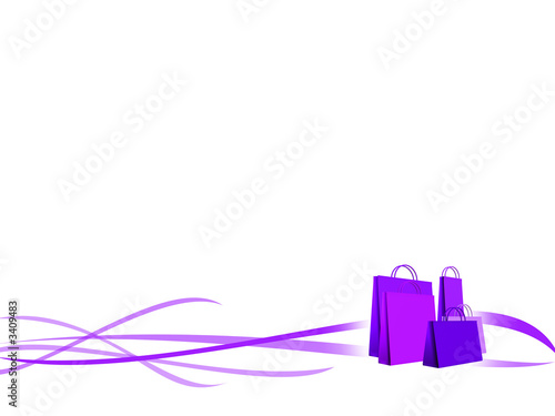 background shopping violet