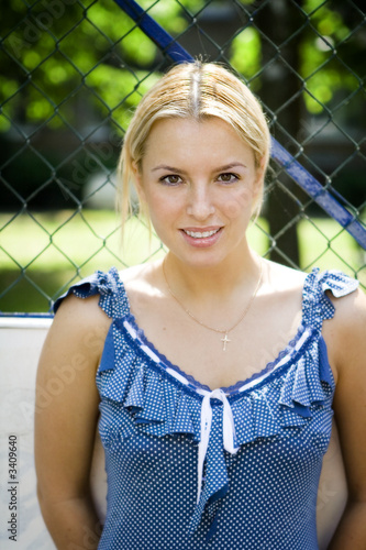 pretty blond girl